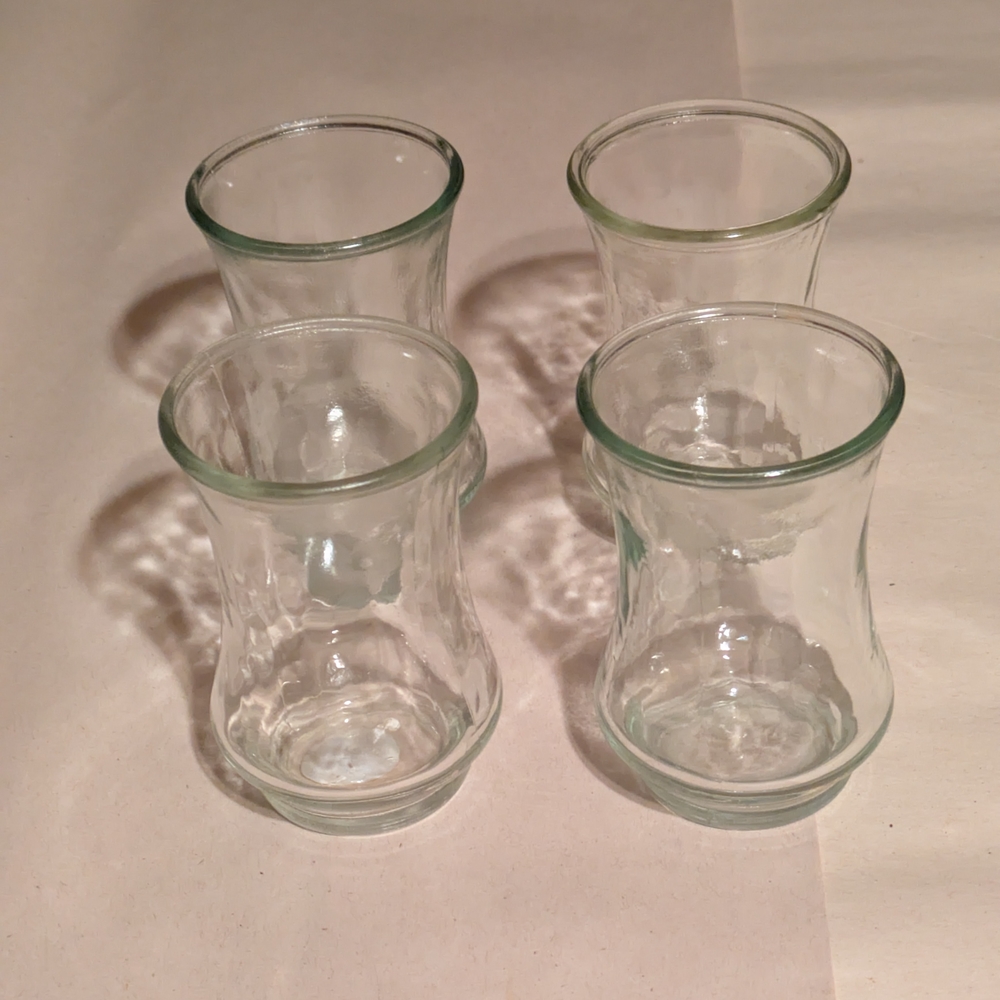 Elegant Clear Glass Tea Set